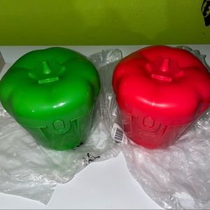 Tupperware Bell Pepper Set